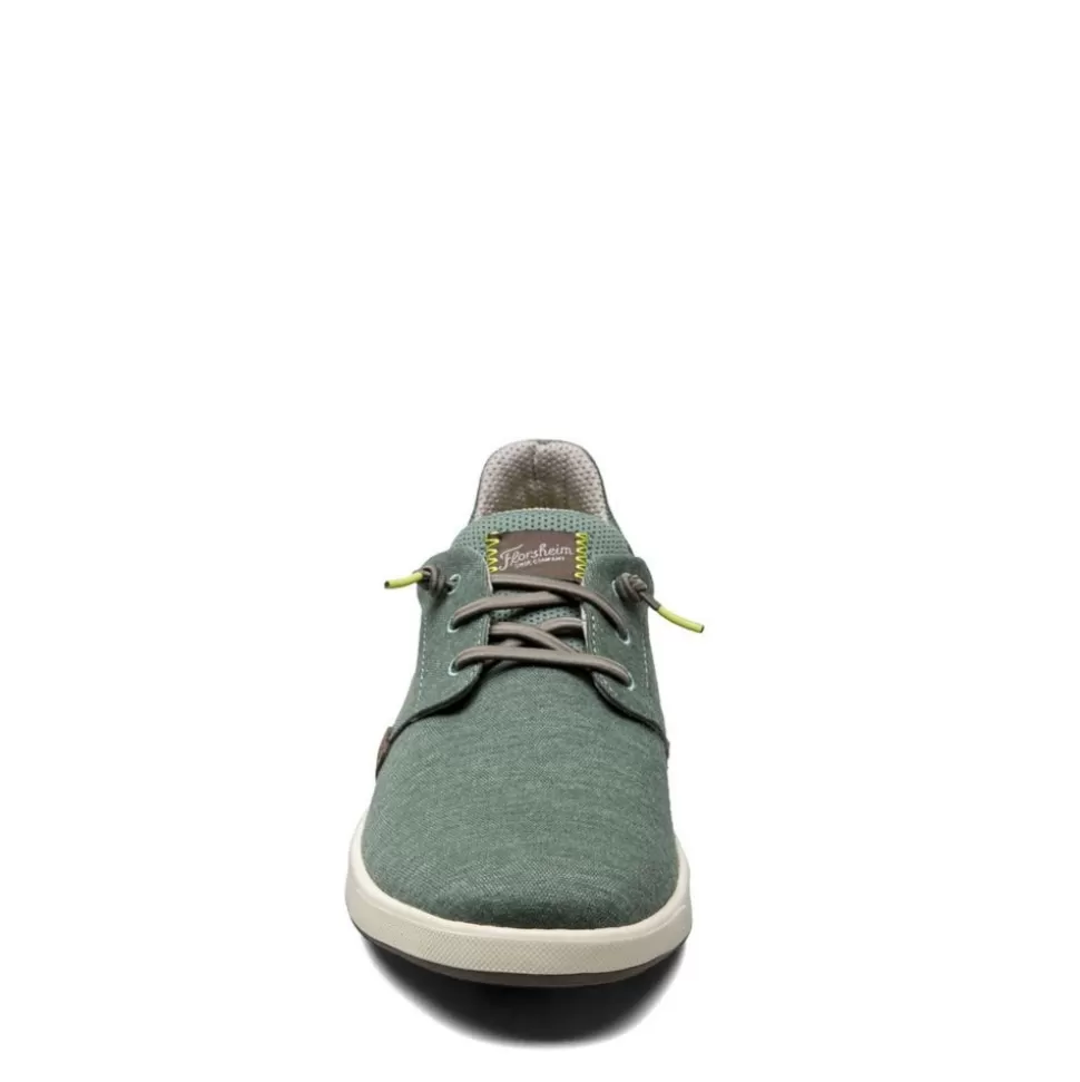 Men FLORSHEIM Canvas^ Mens Crossover Canvas Plain Toe Slip On Sneaker