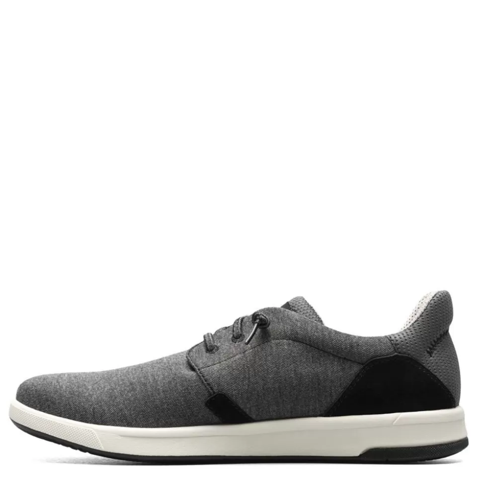 Men FLORSHEIM Canvas^ Mens Crossover Canvas Plain Toe Slip On Sneaker