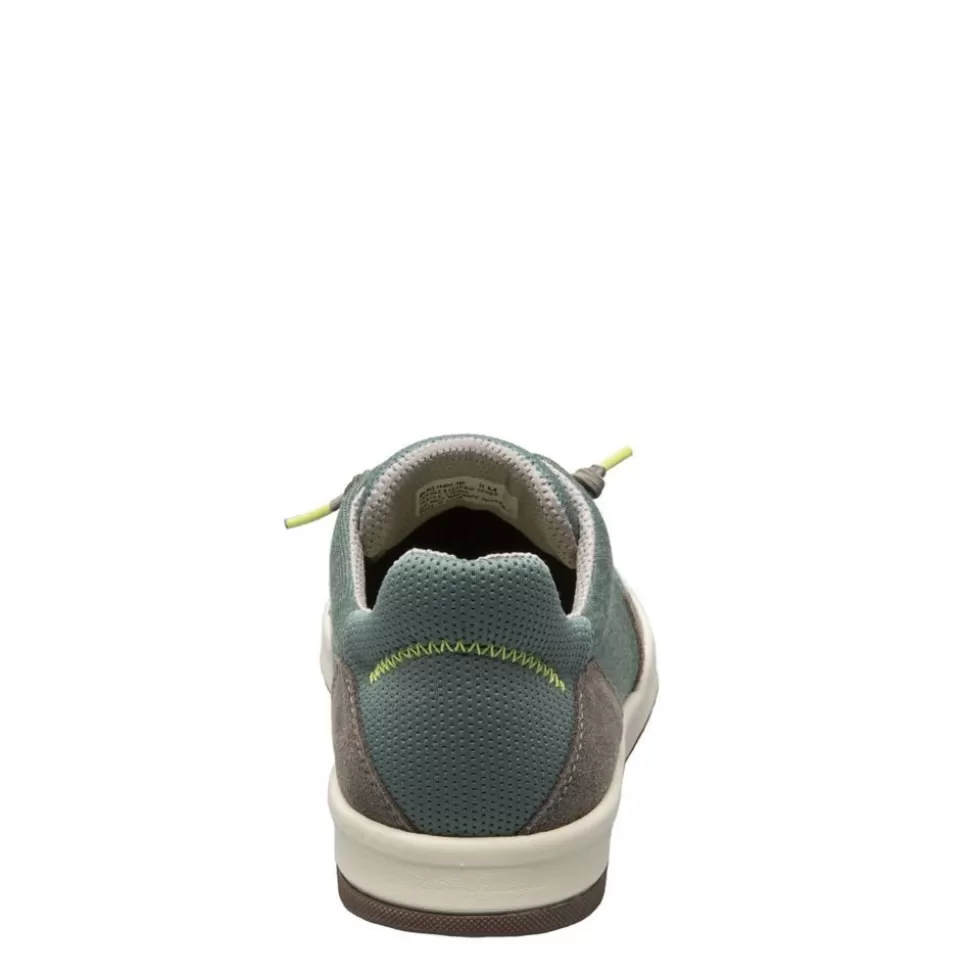 Men FLORSHEIM Canvas^ Mens Crossover Canvas Plain Toe Slip On Sneaker