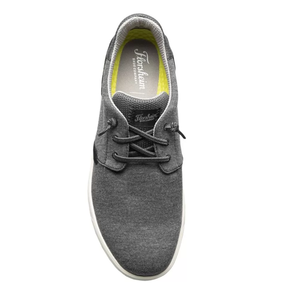 Men FLORSHEIM Canvas^ Mens Crossover Canvas Plain Toe Slip On Sneaker