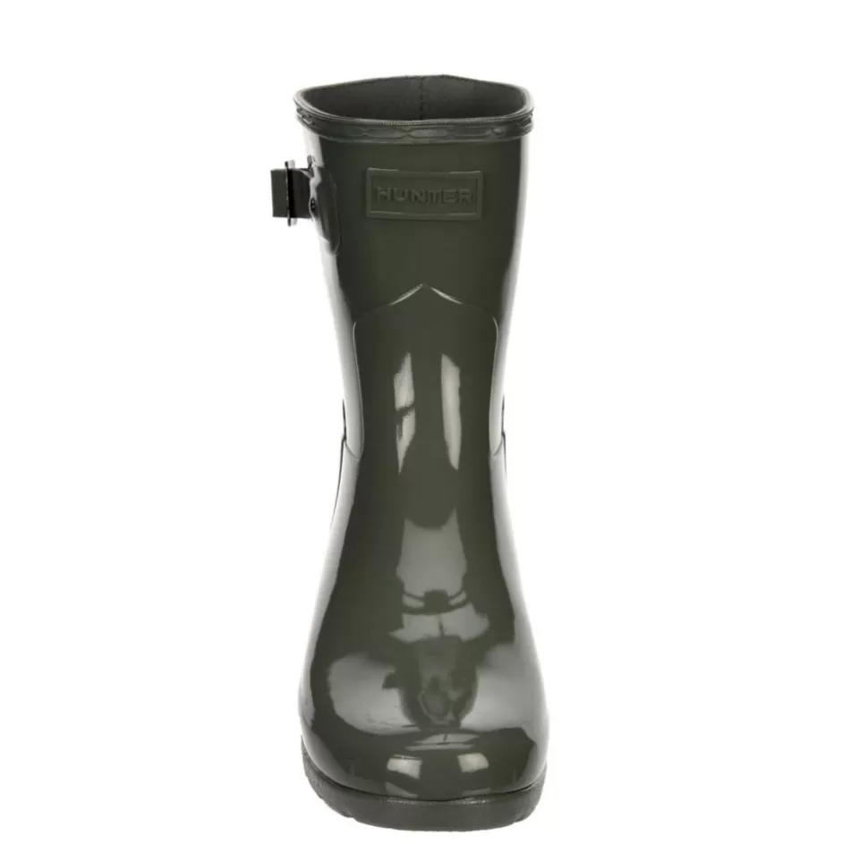 Women HUNTER Rain & Duck Boots^ Womens Original Refined Short Gloss Rain Boot