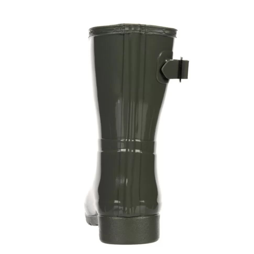 Women HUNTER Rain & Duck Boots^ Womens Original Refined Short Gloss Rain Boot