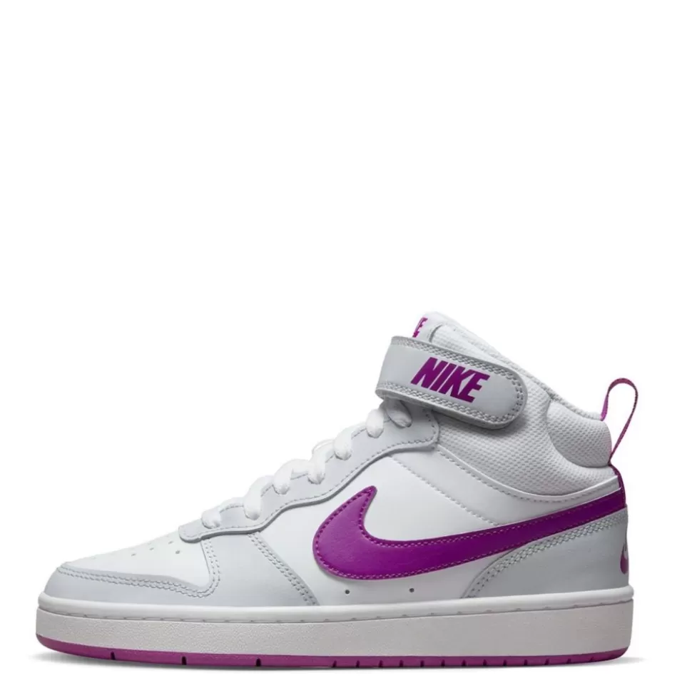 Girls NIKE Athletic & Sneakers^ Girls Big Kid Court Borough 2 Mid Top Sneaker