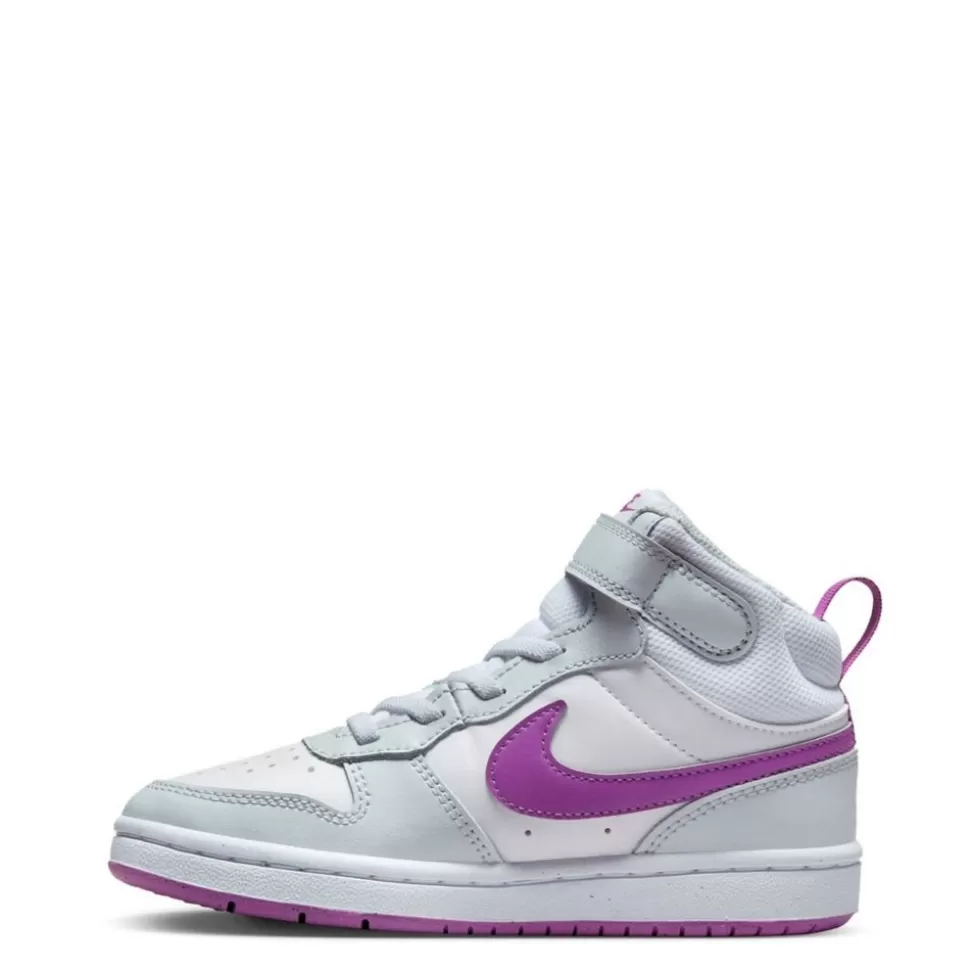 Girls NIKE Athletic & Sneakers^ Girls Little Kid Court Borough 2 Mid Top Sneaker