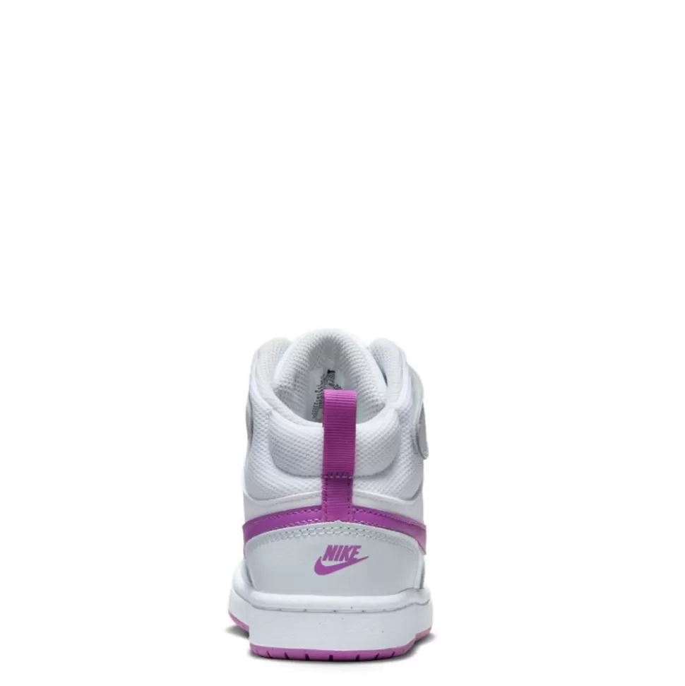 Girls NIKE Athletic & Sneakers^ Girls Little Kid Court Borough 2 Mid Top Sneaker