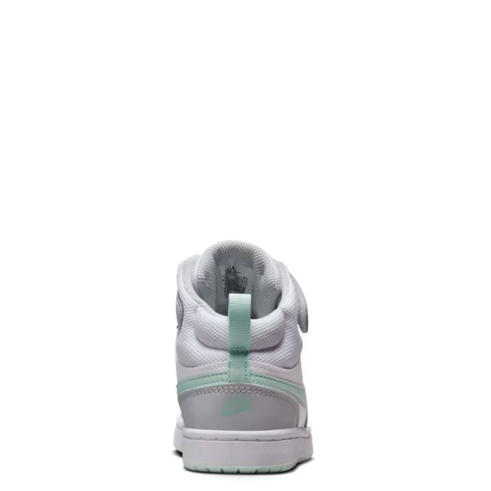 Girls NIKE Athletic & Sneakers^ Girls Little Kid Court Borough 2 Mid Top Sneaker