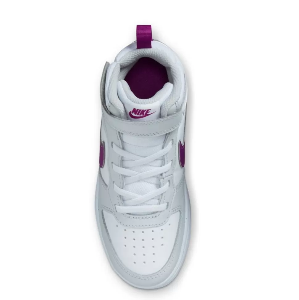 Girls NIKE Athletic & Sneakers^ Girls Little Kid Court Borough 2 Mid Top Sneaker