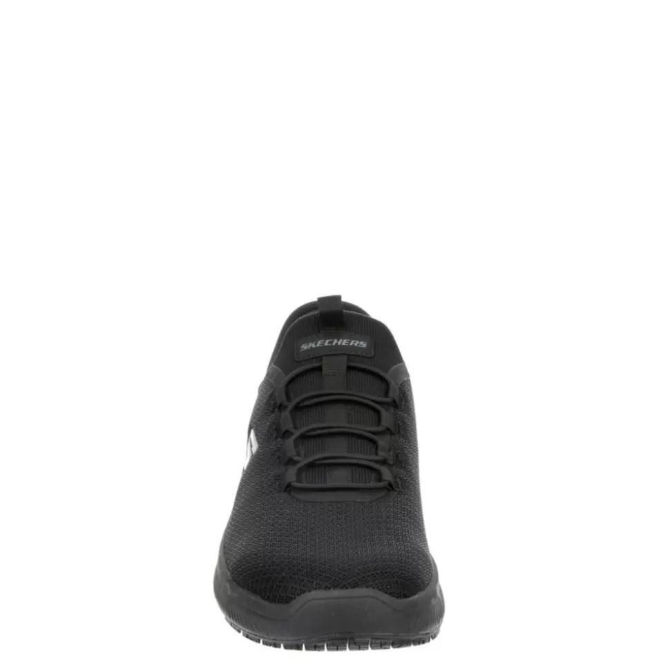 Men SKECHERS Work Shoes^ Mens Slip-Ins Summits Colsin Slip Resistant Work Shoe
