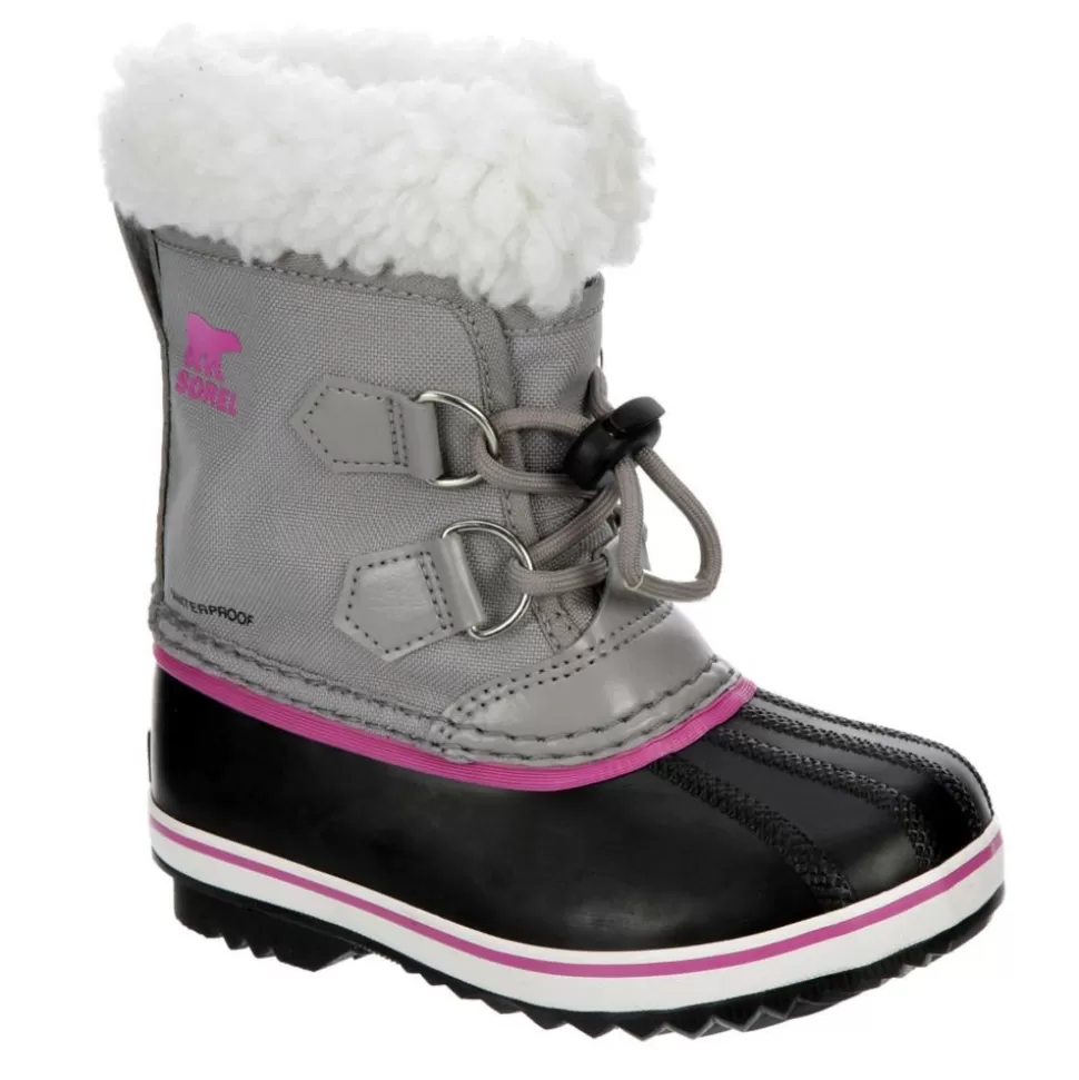 SOREL Boots^ Girls Toddler And Little Kid Pac Nylon Wp Snow Boot
