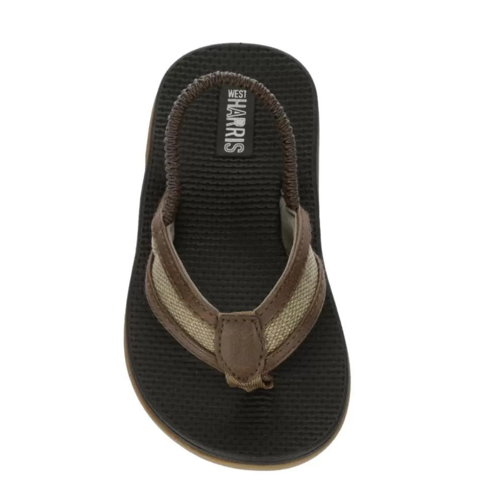 WEST HARRIS Sandals^ Boys Toddler-Little Kid Lil Cove Flip Flop Sandal